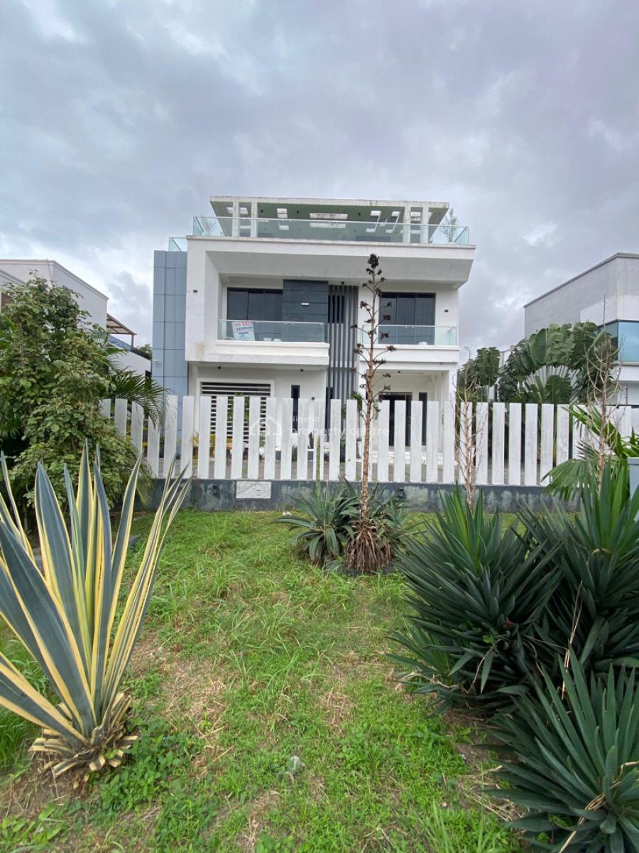5 Bedroom Furnished Detached Duplex with Pool, Cinema, Gym, Pent,study, Pinnock Beach Estate, Osapa, Lekki, Lagos, Detached Duplex for Sale