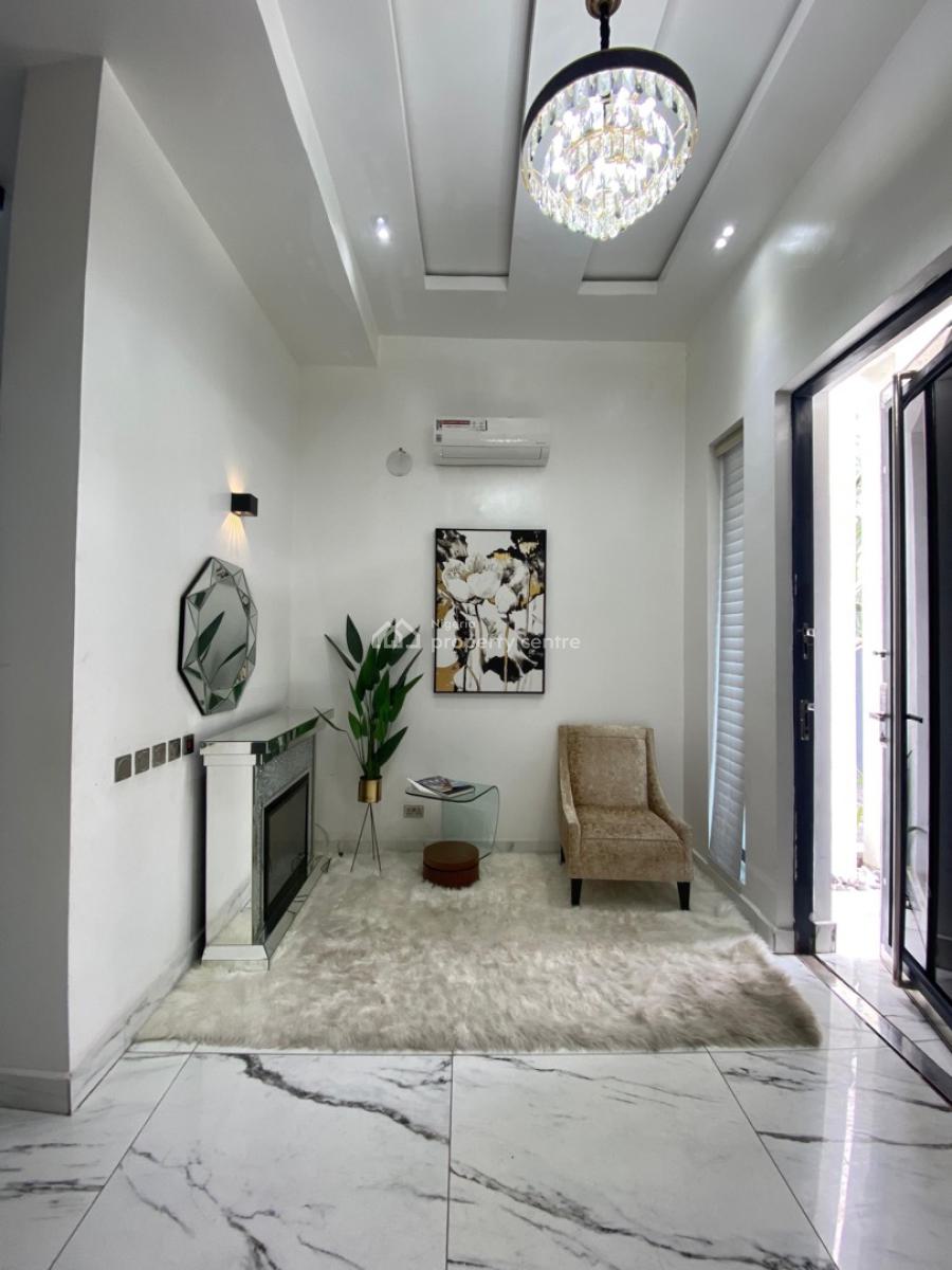 5 Bedroom Furnished Detached Duplex with Pool, Cinema, Gym, Pent,study, Pinnock Beach Estate, Osapa, Lekki, Lagos, Detached Duplex for Sale