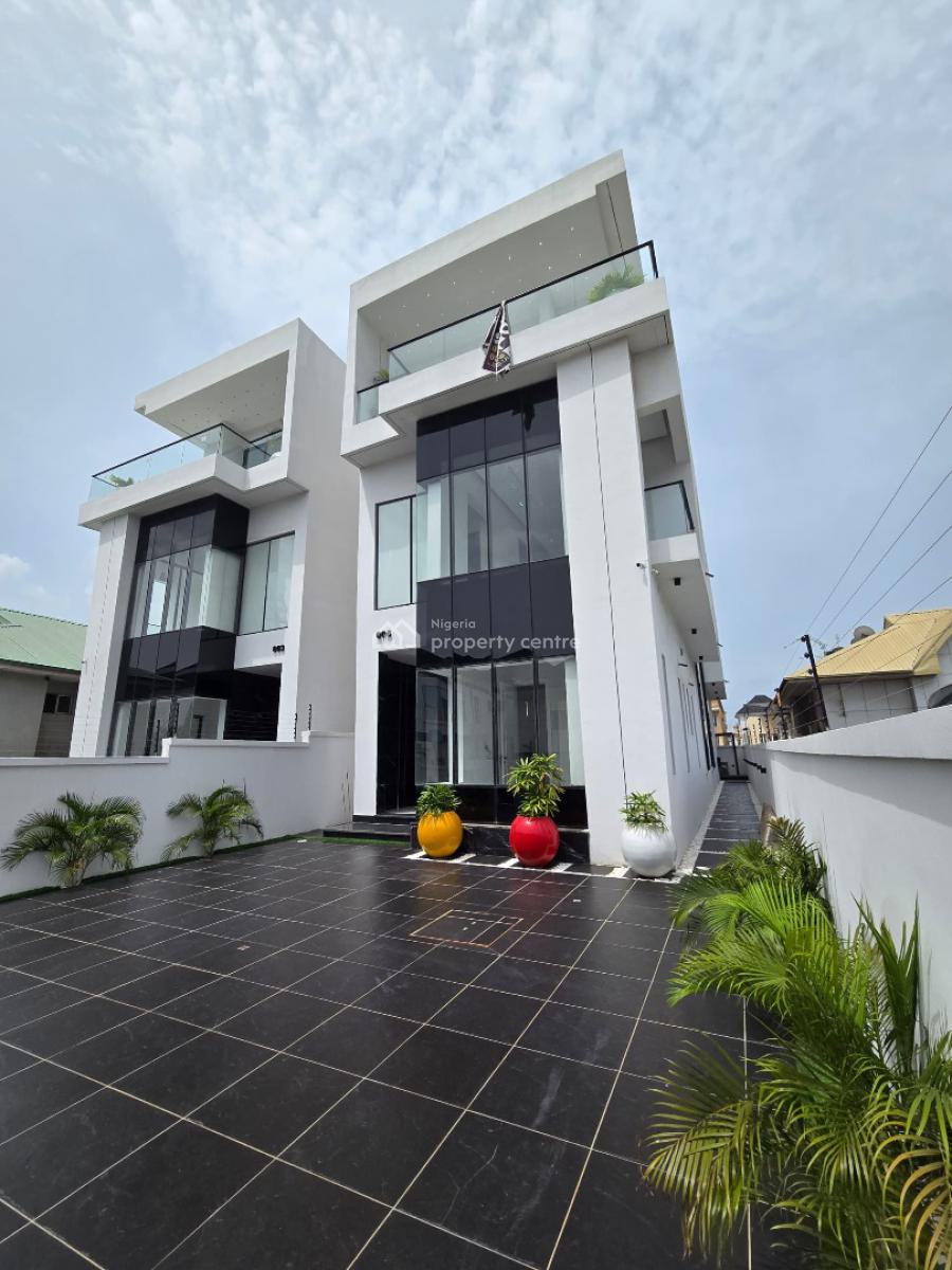 Aesthetically Pleasing 5 Bedroom Duplex with a Pool and Bq, Cinema, Agungi, Idado, Lekki, Lagos, House for Sale