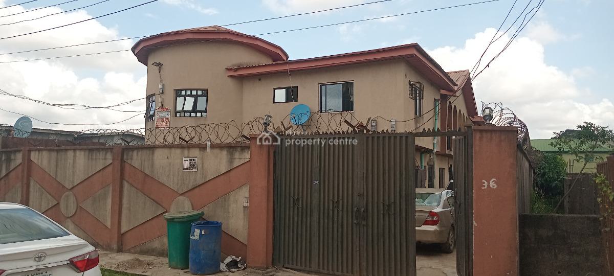 Block of Flats  Mangoro, Lagos, No. 36 Abraham Akinola Street, Onipetesi, Mangoro, Ikeja, Lagos, House for Sale