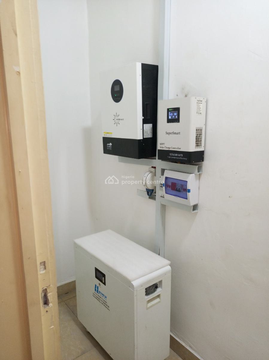 Neat 4 Bedroom with Inverter Bq Security House Big Parking Space, Chevron Drive, Lekki, Lagos, Semi-detached Duplex for Rent