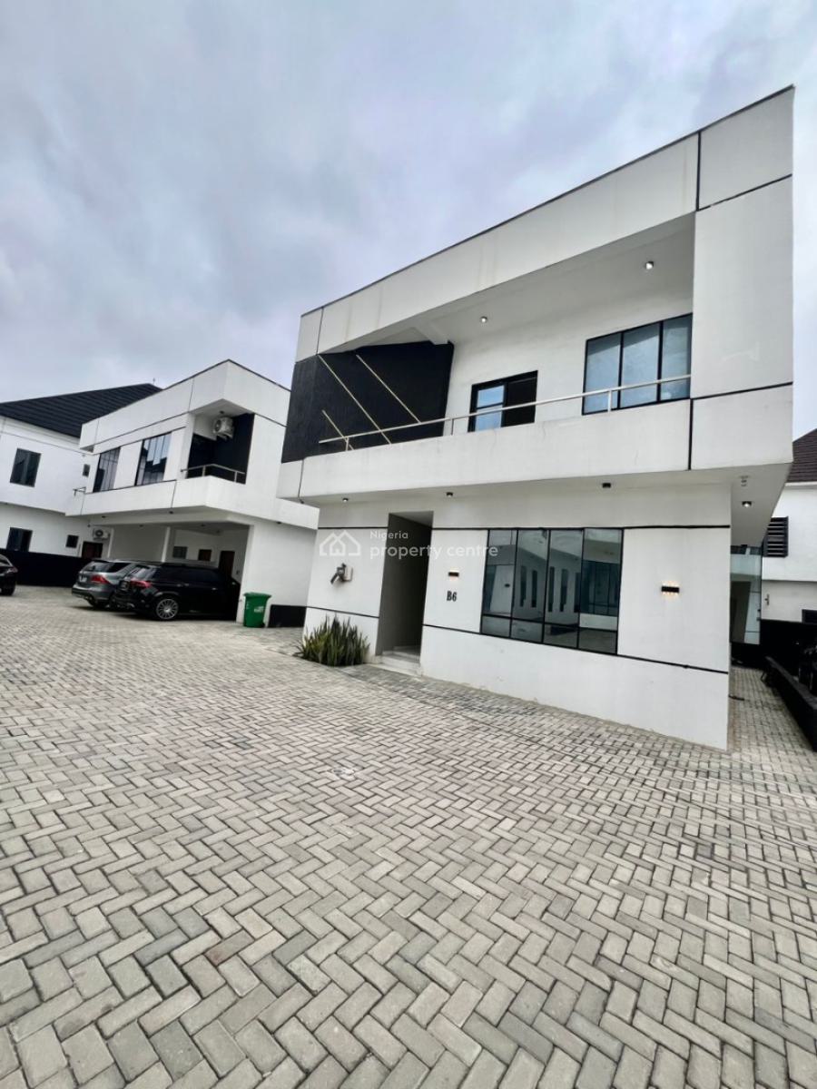 Fully Automated 4 Bedroom Detached Duplex with Swimming Pool, Chevron Toll Gate, Before The Roundabout Orchid Road, Lekki, Lagos, Detached Duplex for Sale
