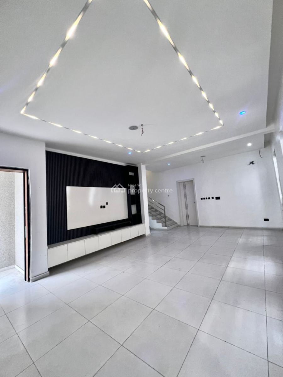 Fully Automated 4 Bedroom Detached Duplex with Swimming Pool, Chevron Toll Gate, Before The Roundabout Orchid Road, Lekki, Lagos, Detached Duplex for Sale