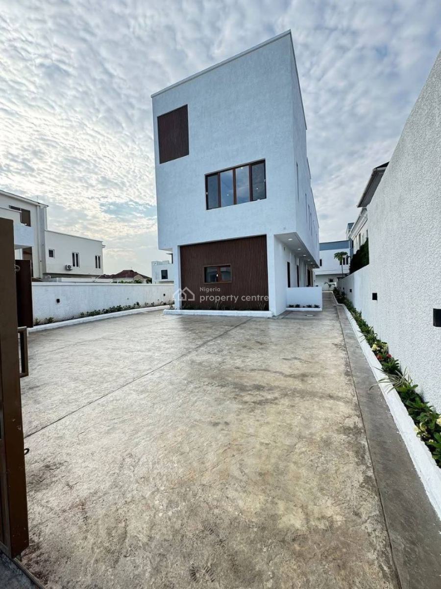 Tastefully Built 4 Bedroom Smart Home with Cinema & Swimming Pool, Osapa, Lekki, Lagos, Detached Duplex for Sale