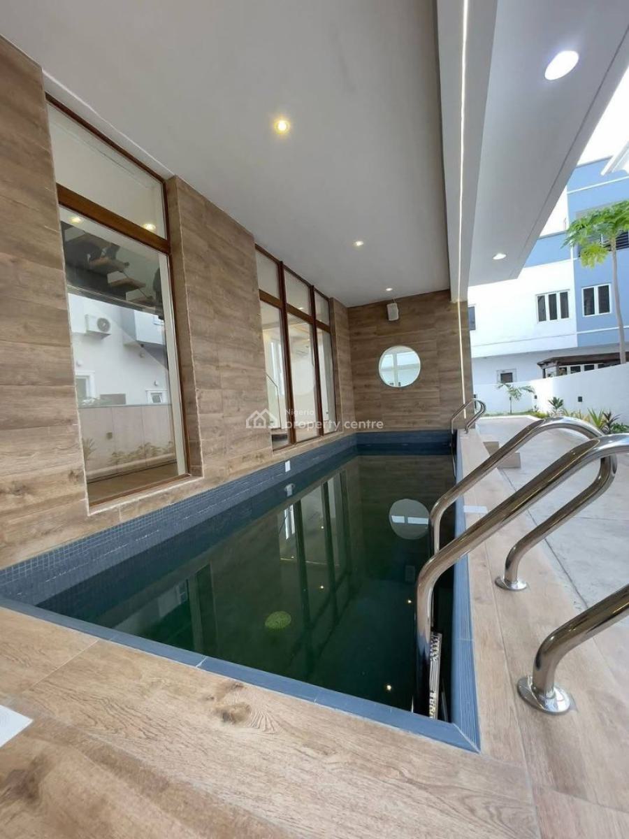 Tastefully Built 4 Bedroom Smart Home with Cinema & Swimming Pool, Osapa, Lekki, Lagos, Detached Duplex for Sale