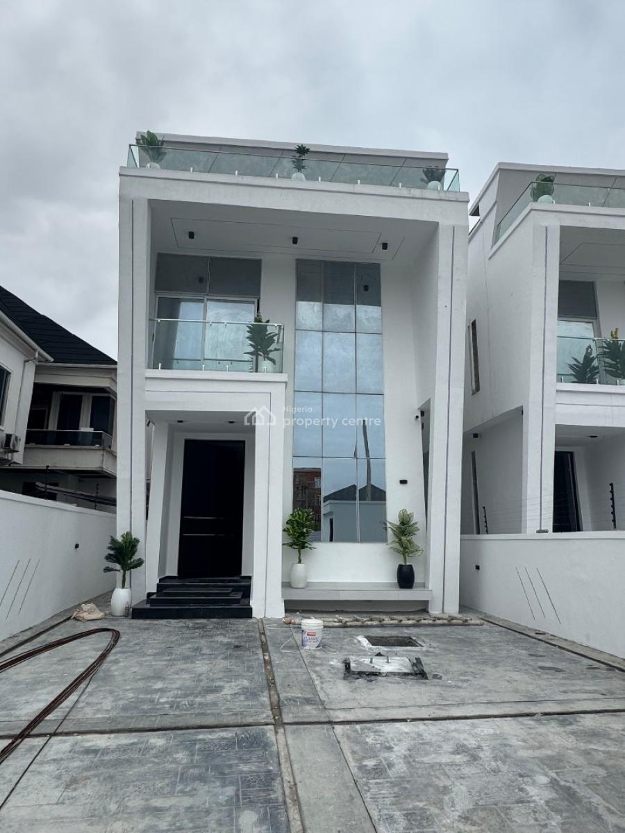 Spacious 5 Bedroom Fully Detached House with Pool, Ologolo, Lekki, Lagos, Detached Duplex for Sale