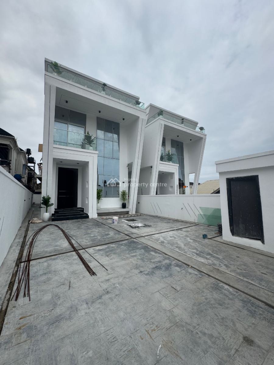 Spacious 5 Bedroom Fully Detached House with Pool, Ologolo, Lekki, Lagos, Detached Duplex for Sale