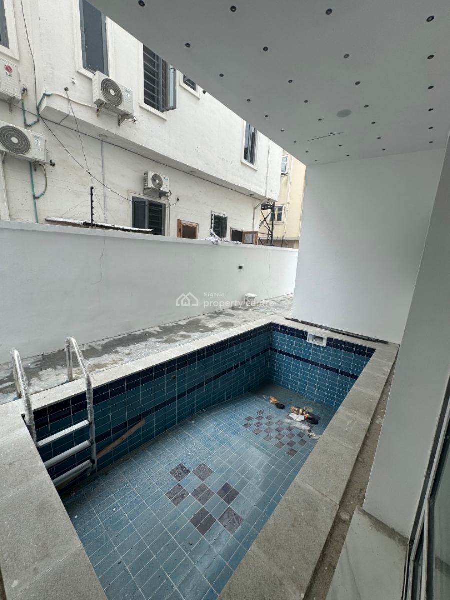 Spacious 5 Bedroom Fully Detached House with Pool, Ologolo, Lekki, Lagos, Detached Duplex for Sale