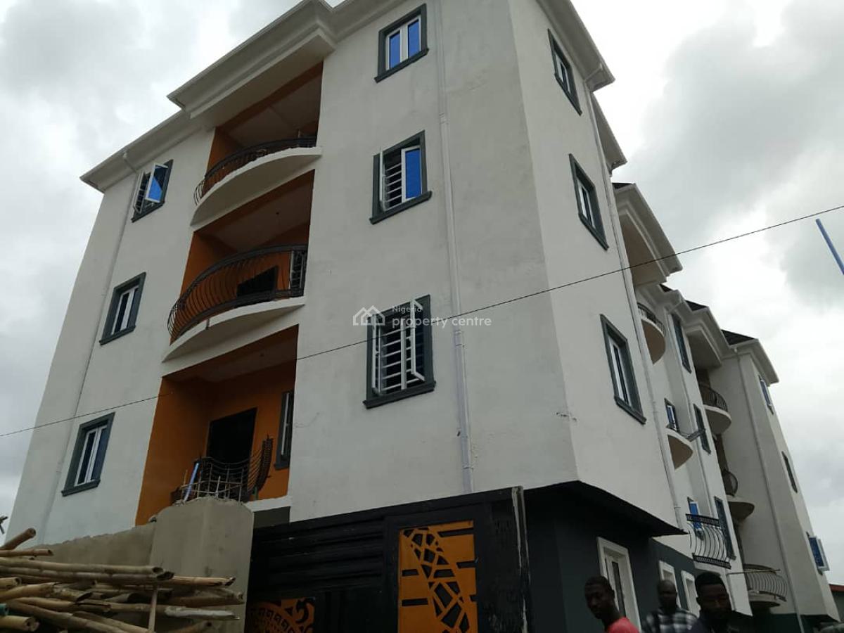Standard and Newly Built 2 Bedrooms Flat with All Rooms En-suite, Off Adetola, Surulere, Lagos, Flat / Apartment for Rent