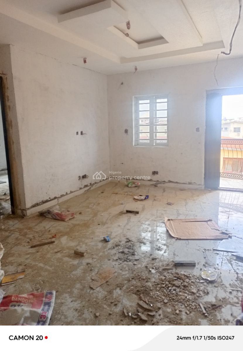 Standard and Newly Built 2 Bedrooms Flat with All Rooms En-suite, Off Adetola, Surulere, Lagos, Flat / Apartment for Rent