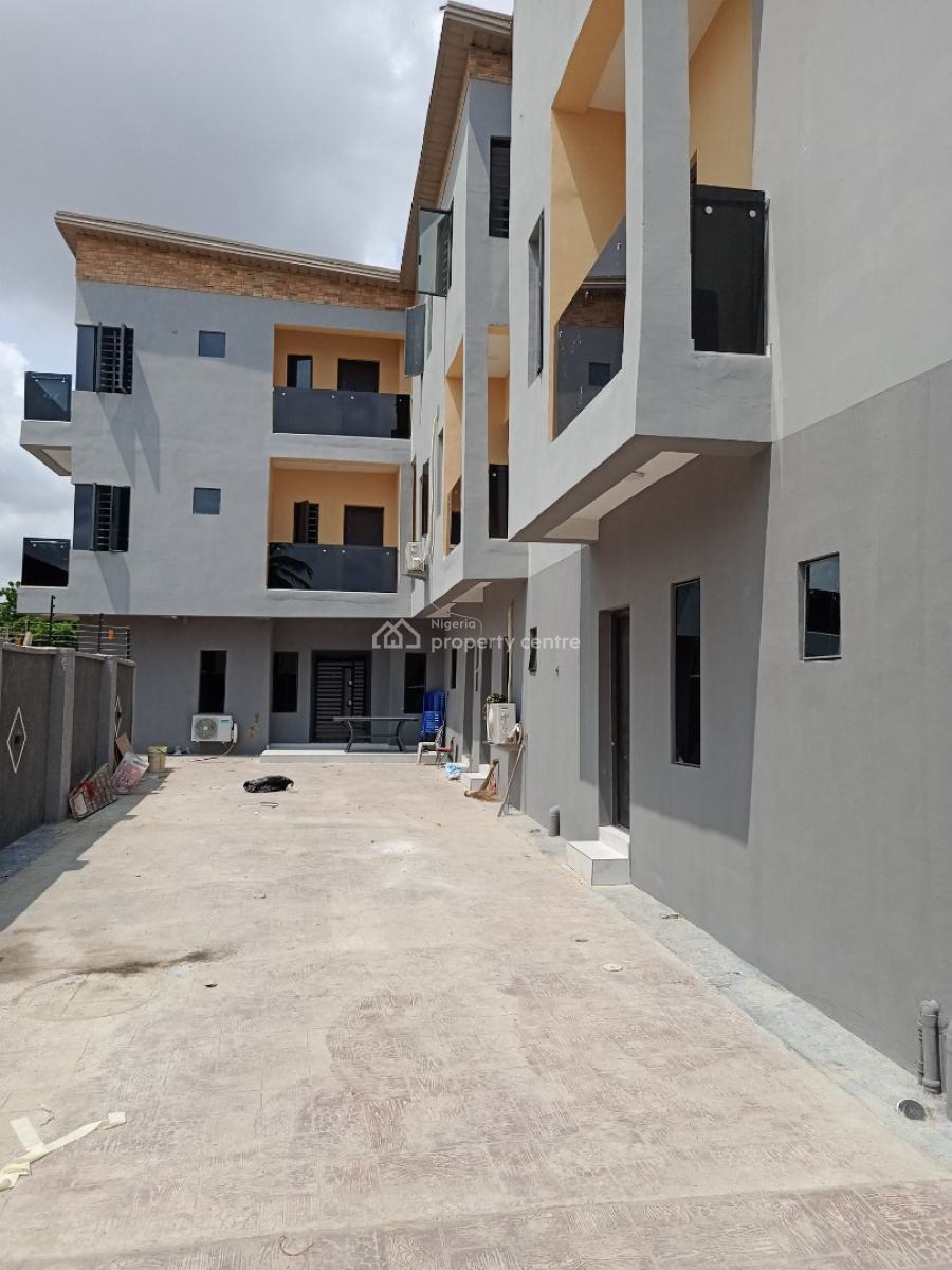 Newly Built 4 Bedroom Terrace Duplex with Bq, Ilupeju, Lagos, Terraced Duplex for Rent
