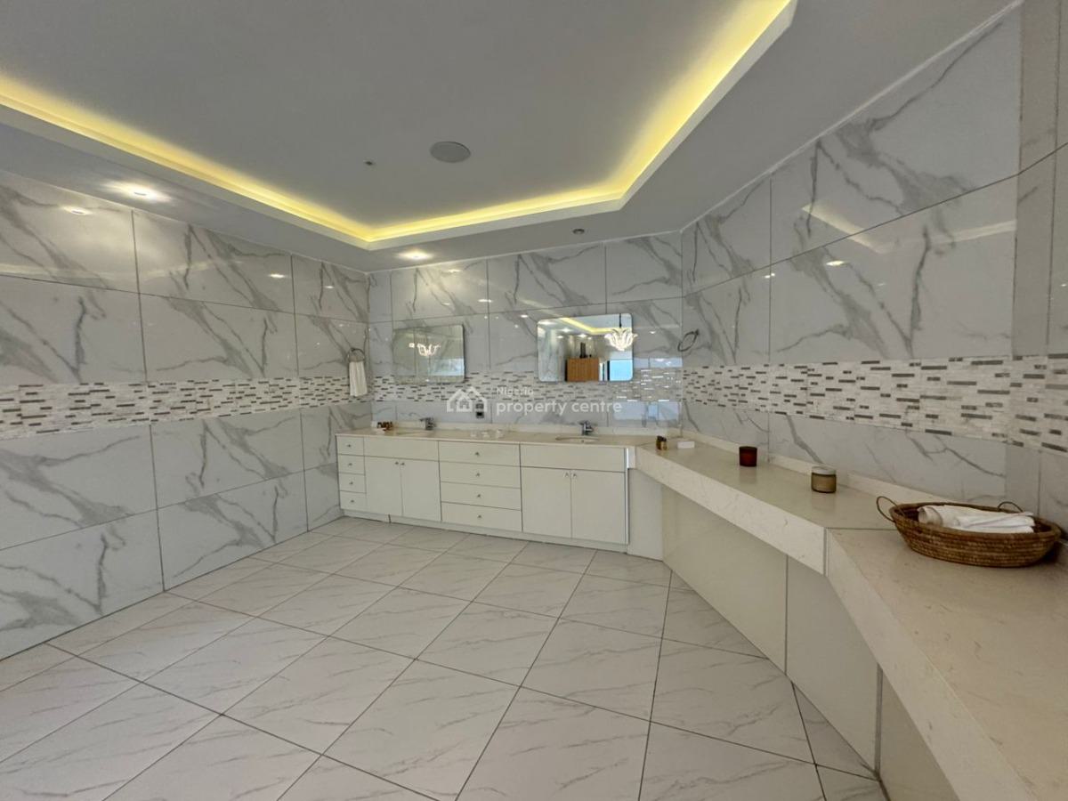 Waterfront 5 Bedroom Fully Detached Luxury Duplex with 4 Rooms Bq, Banana Island, Ikoyi, Lagos, Detached Duplex for Sale