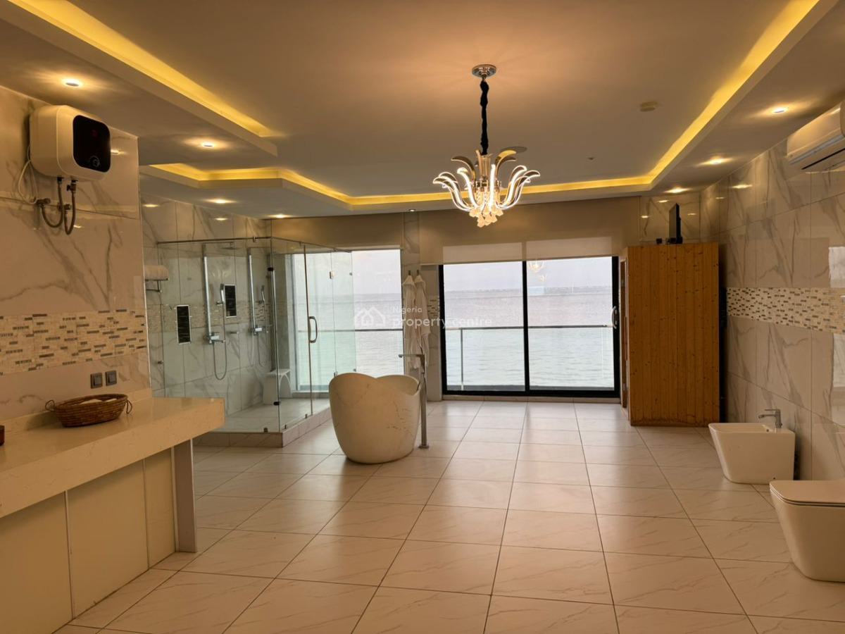 Waterfront 5 Bedroom Fully Detached Luxury Duplex with 4 Rooms Bq, Banana Island, Ikoyi, Lagos, Detached Duplex for Sale