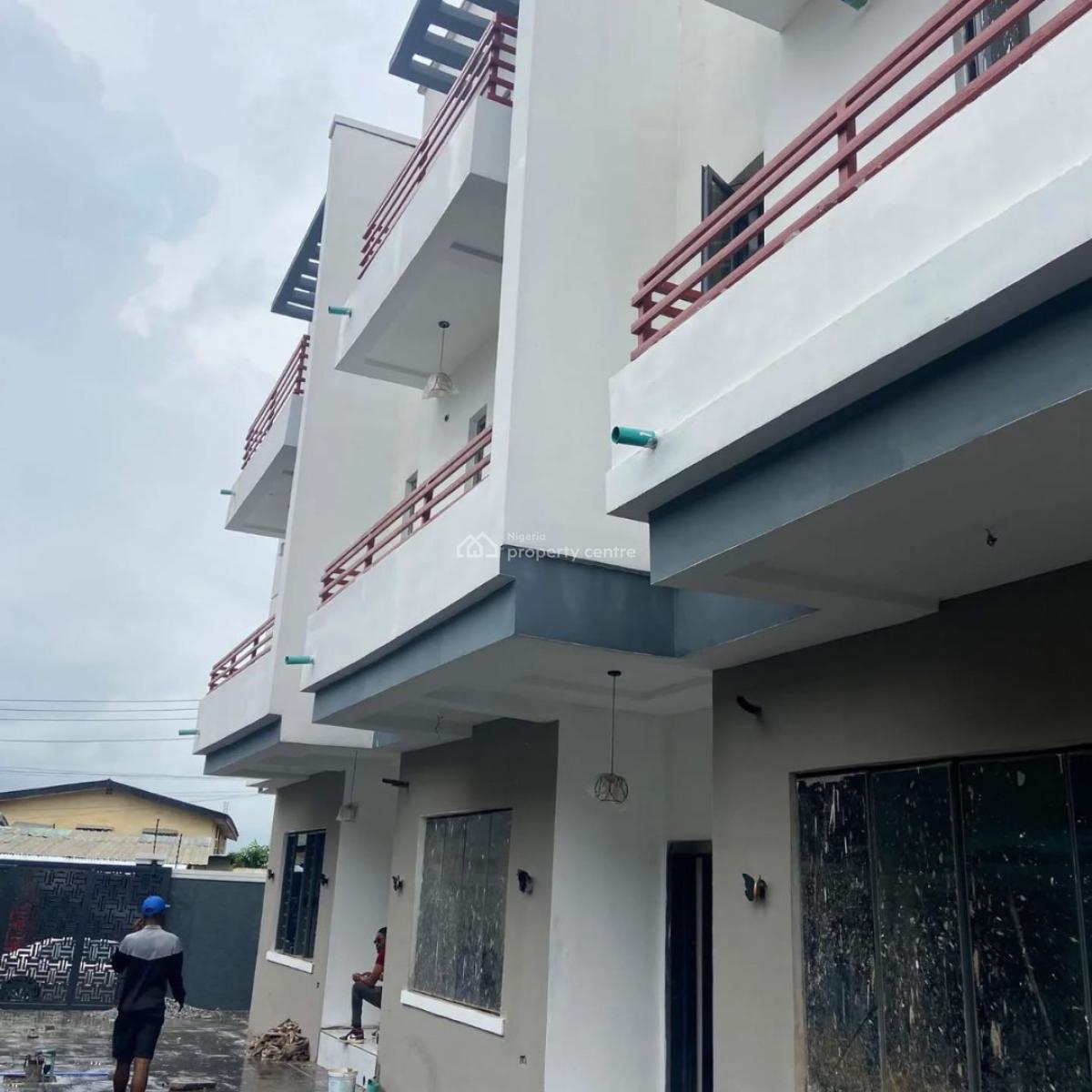 4 Bedroom Terrace Duplex with Bq, Omole Phase 2, Ikeja, Lagos, Terraced Duplex for Sale