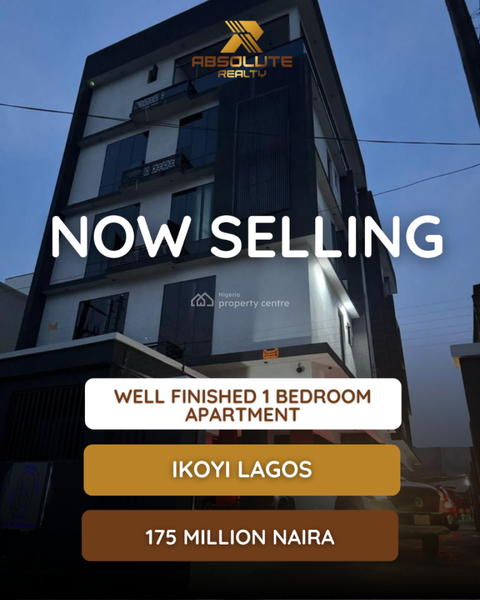 Luxury 1 Bedroom Apartment, Ikoyi, Lagos, Flat / Apartment for Sale