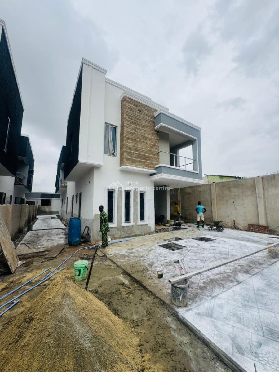 Newly Built 4 Bedroom Fully Detached Duplex with Bq, Oke Agba, Agege, Lagos, Detached Duplex for Sale