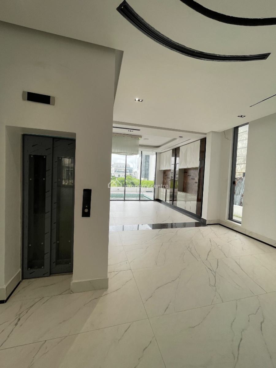 Luxury 5 Bedrooms Duplex with Bq, Spar, Gym, Salon, Pool & Cinema, Ikate, Lekki, Lagos, Detached Duplex for Sale