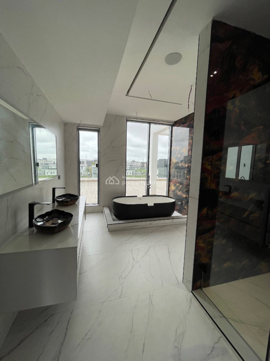 Luxury 5 Bedrooms Duplex with Bq, Spar, Gym, Salon, Pool & Cinema, Ikate, Lekki, Lagos, Detached Duplex for Sale