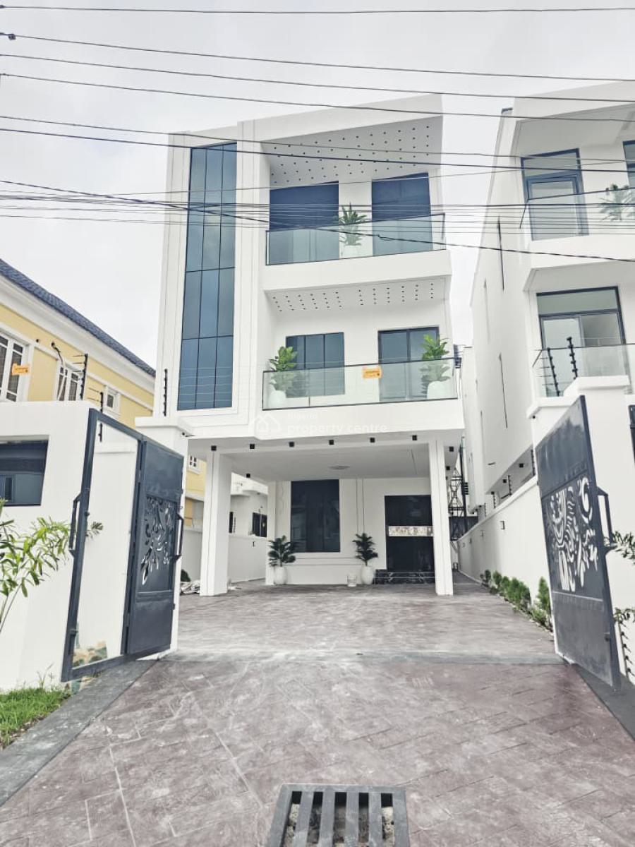 Brand New 5 Bedroom Fully Detached Duplex, Chevron, Lekki, Lagos, Detached Duplex for Sale