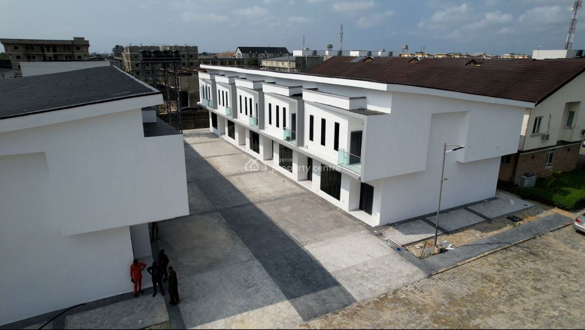 Newly Built 4 Bedrooms Terrace House with Payment Plans, Inside an Estate Along Ogombo Road, Ajah, Lagos, Terraced Duplex for Sale