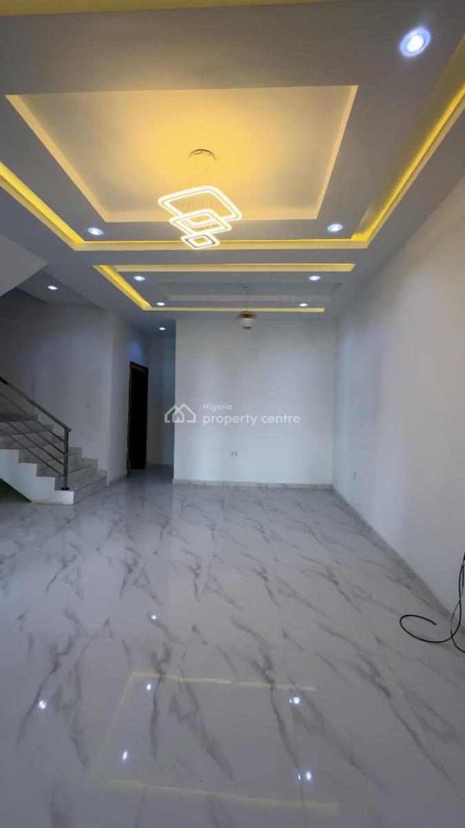 Newly Built 4 Bedrooms Terrace House with Payment Plans, Inside an Estate Along Ogombo Road, Ajah, Lagos, Terraced Duplex for Sale