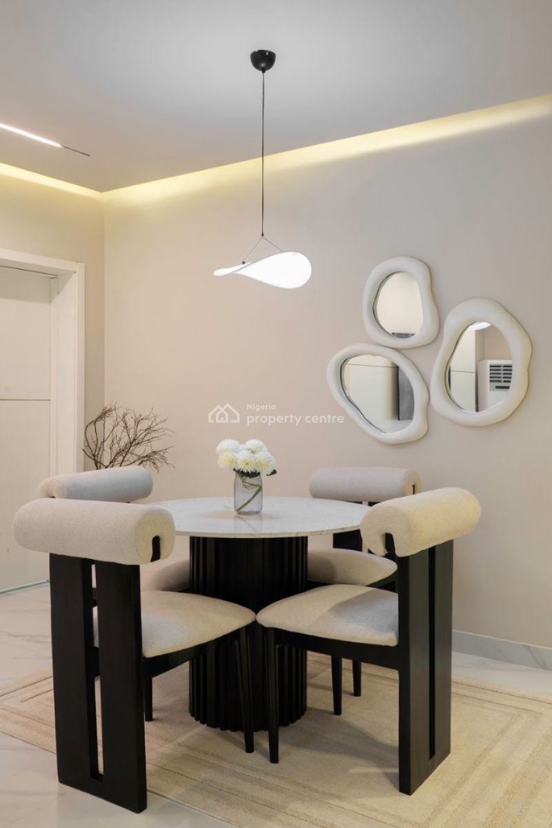 Very Neat Morden Day 2 Bedroom Apartment with Water View and Ikoyi Lin, Banana Island, Ikoyi, Lagos, Flat / Apartment Short Let