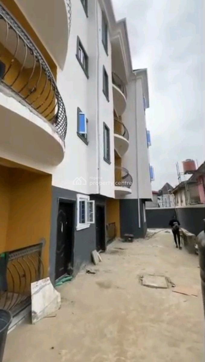 a Standard and Newly Built 2 Bedrooms Flat with All Rooms En-suite,, Off Adetola Street, Aguda, Surulere, Lagos, Flat / Apartment for Rent