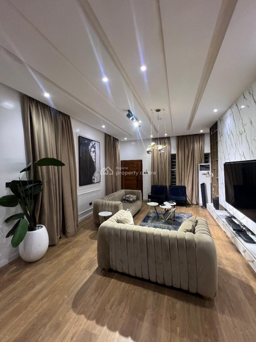 Furnished Luxury 4 Bedroom Duplex, Osapa, Lekki, Lagos, Semi-detached Duplex for Rent