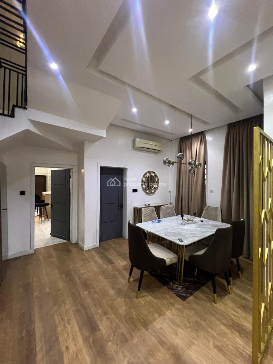 Furnished Luxury 4 Bedroom Duplex, Osapa, Lekki, Lagos, Semi-detached Duplex for Rent
