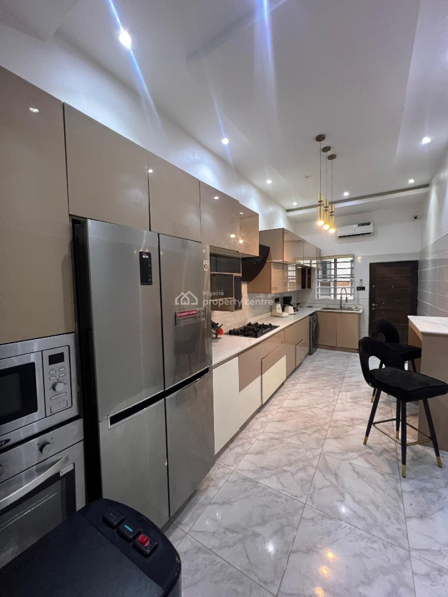 Furnished Luxury 4 Bedroom Duplex, Osapa, Lekki, Lagos, Semi-detached Duplex for Rent