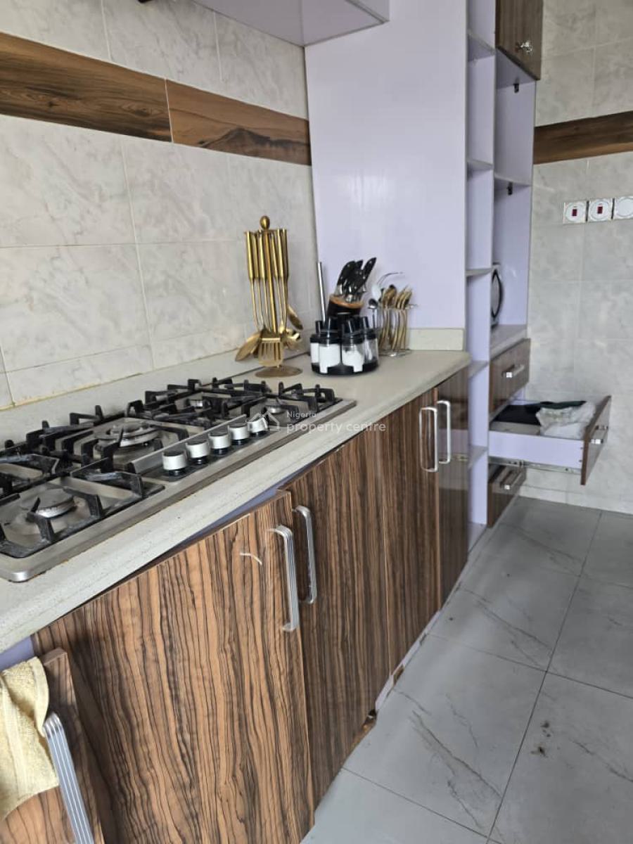 4 Bedroom Furnished Terrace House with 3kva Generator, Conservation, Lekki, Lagos, Terraced Duplex for Rent