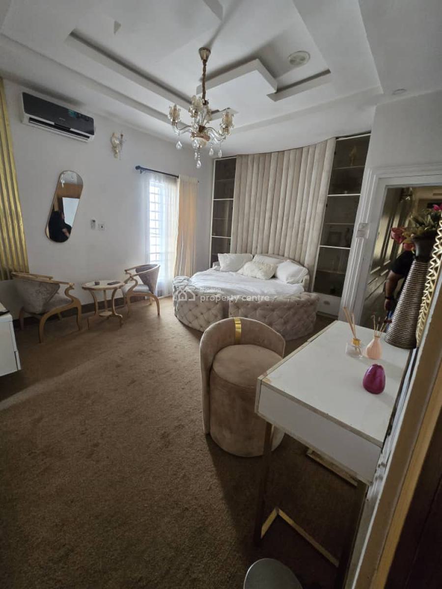 4 Bedroom Furnished Terrace House with 3kva Generator, Conservation, Lekki, Lagos, Terraced Duplex for Rent