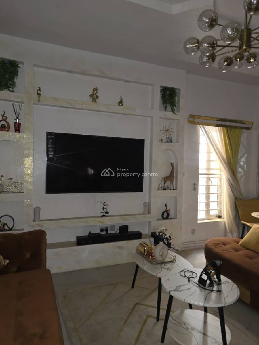 4 Bedroom Furnished Terrace House with 3kva Generator, Conservation, Lekki, Lagos, Terraced Duplex for Rent