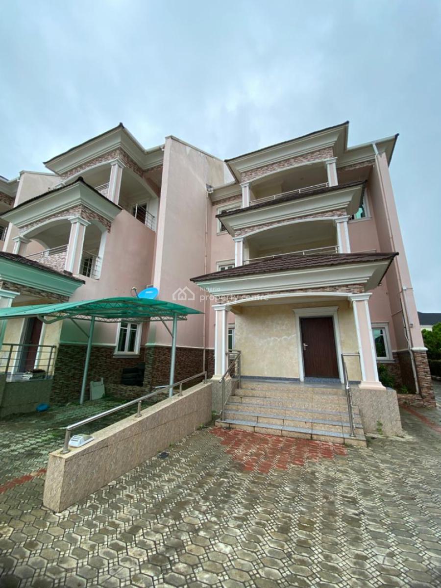 Spacious 7 Bedroom Terraced Duplex with Bq, Katampe Extension, Katampe, Abuja, House for Rent
