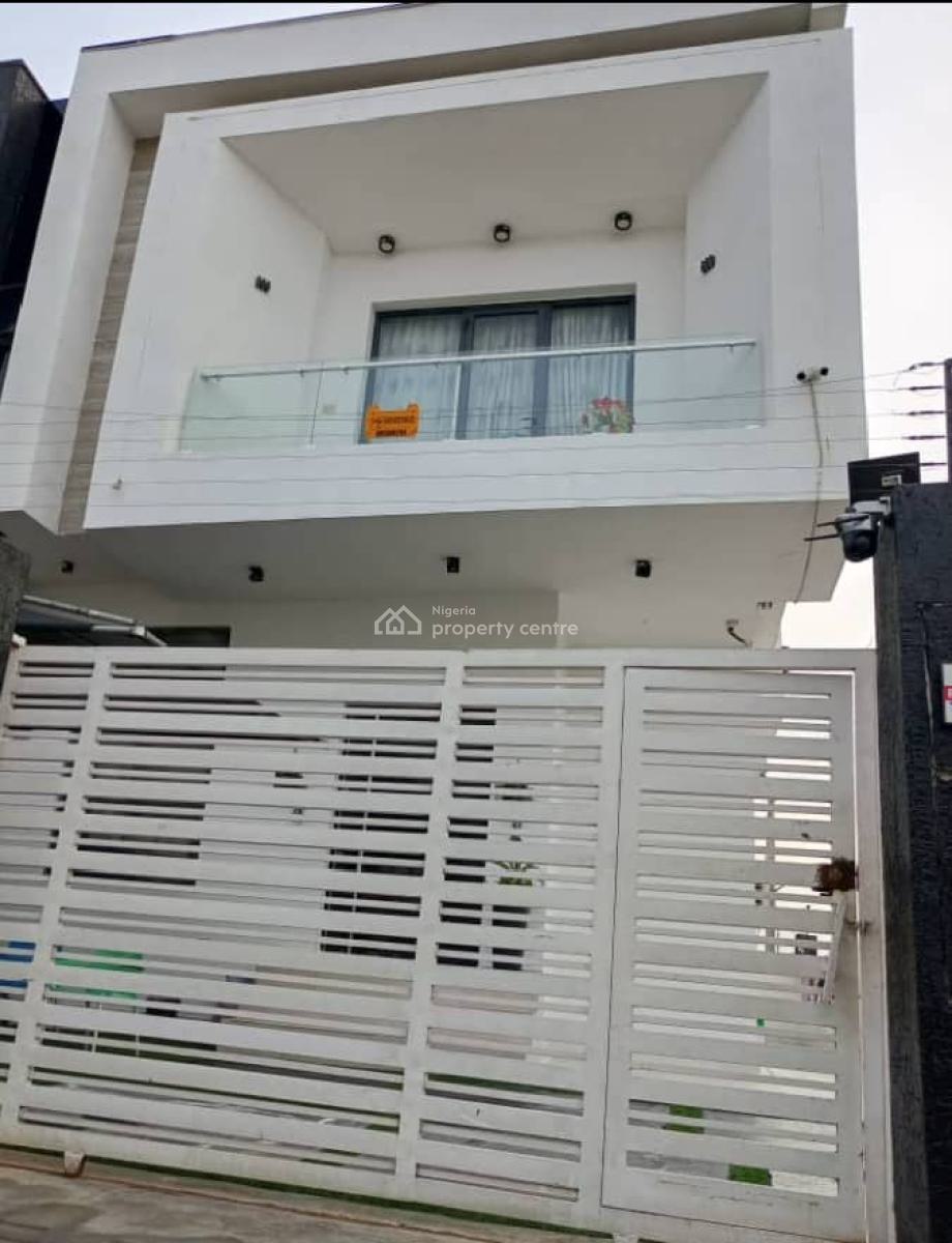 4 Bedroom Semi Detached Duplex with Bq -- Gov. Consent & Cofo, Lekki Palm City Estate, Ajah, Lagos, Semi-detached Duplex for Sale