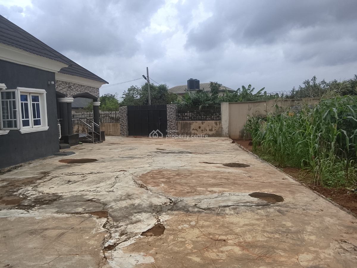 Modern 4 Bedroom Bungalow on Full Plot, Ikene Remo, Sagamu, Ogun, Detached Bungalow for Sale