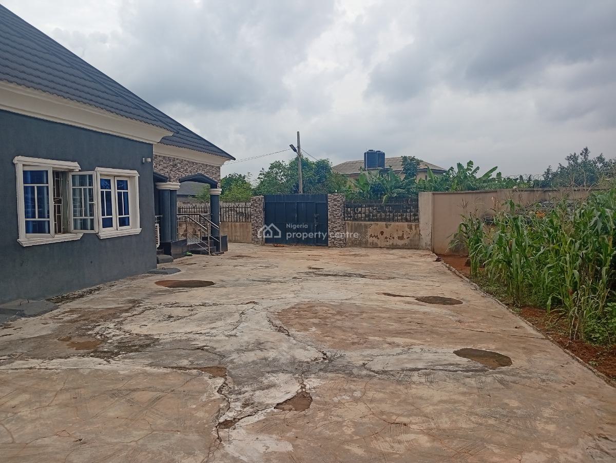 Modern 4 Bedroom Bungalow on Full Plot, Ikene Remo, Sagamu, Ogun, Detached Bungalow for Sale