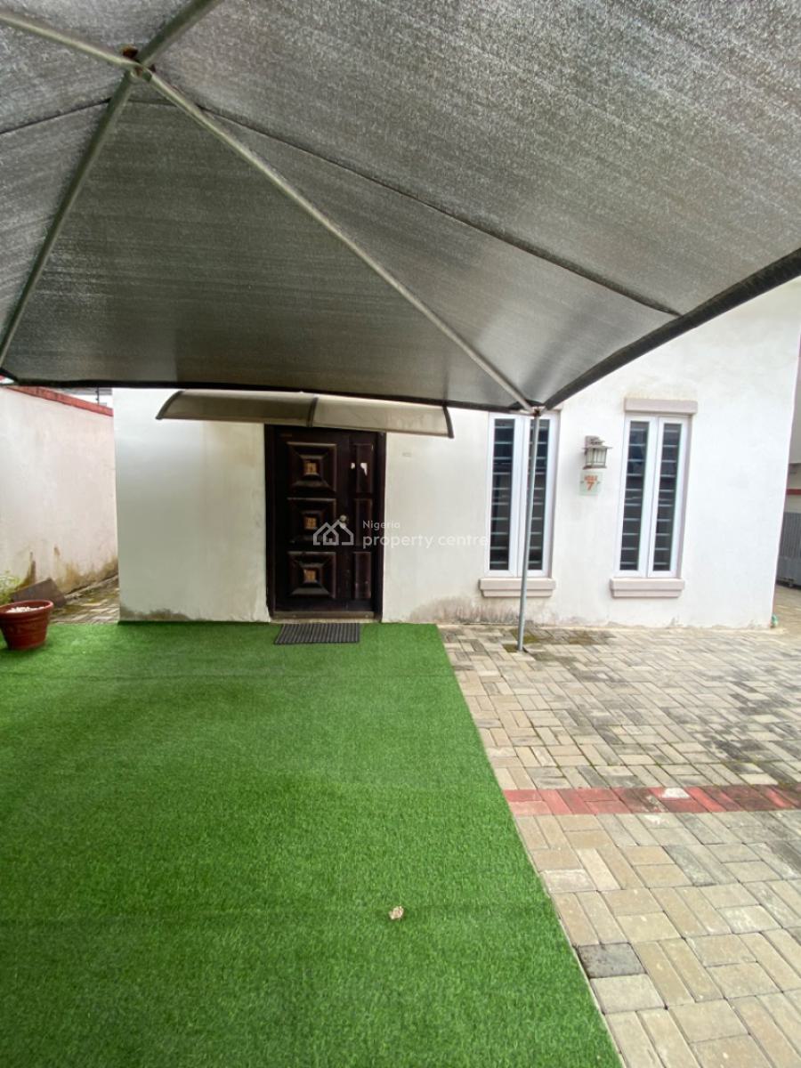 Serviced 4 Bedrooms Semi Detached Duplex with Bq, Orchid Road Lekki /gated Estate with Access Code, Lekki Phase 2, Lekki, Lagos, Semi-detached Duplex for Rent