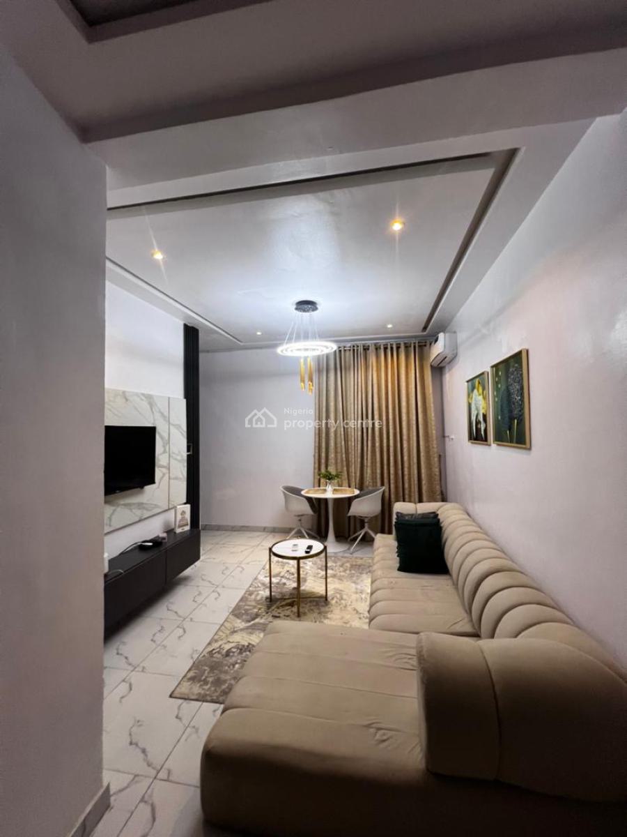 Furnished Bedroom and Pallor in a Secured Neighborhood, Ologolo, Lekki, Lagos, Mini Flat (room and Parlour) for Rent
