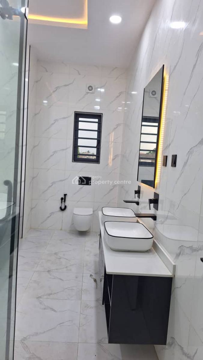 Newly Built Executive 4 Bedroom Duplex with a Room Bq on a Full Plot, Chief Rotimi Williams Estate Key Farm Obawole Ifako Ijaye Lga, Ogba, Ikeja, Lagos, Detached Duplex for Sale