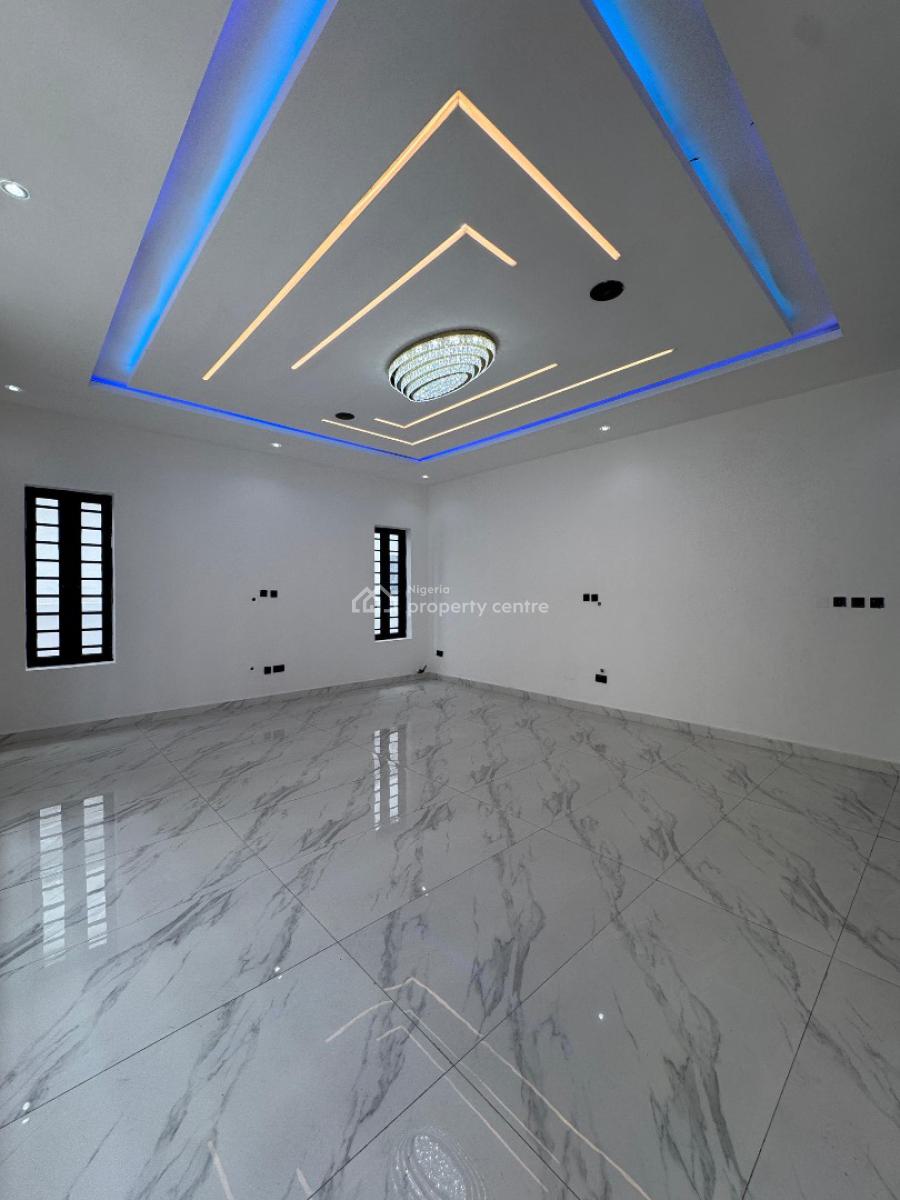 Massive 5 Bedroom Detached Duplex with Bq & a Pool, Chevron Drive, Lekki, Lagos, Detached Duplex for Sale
