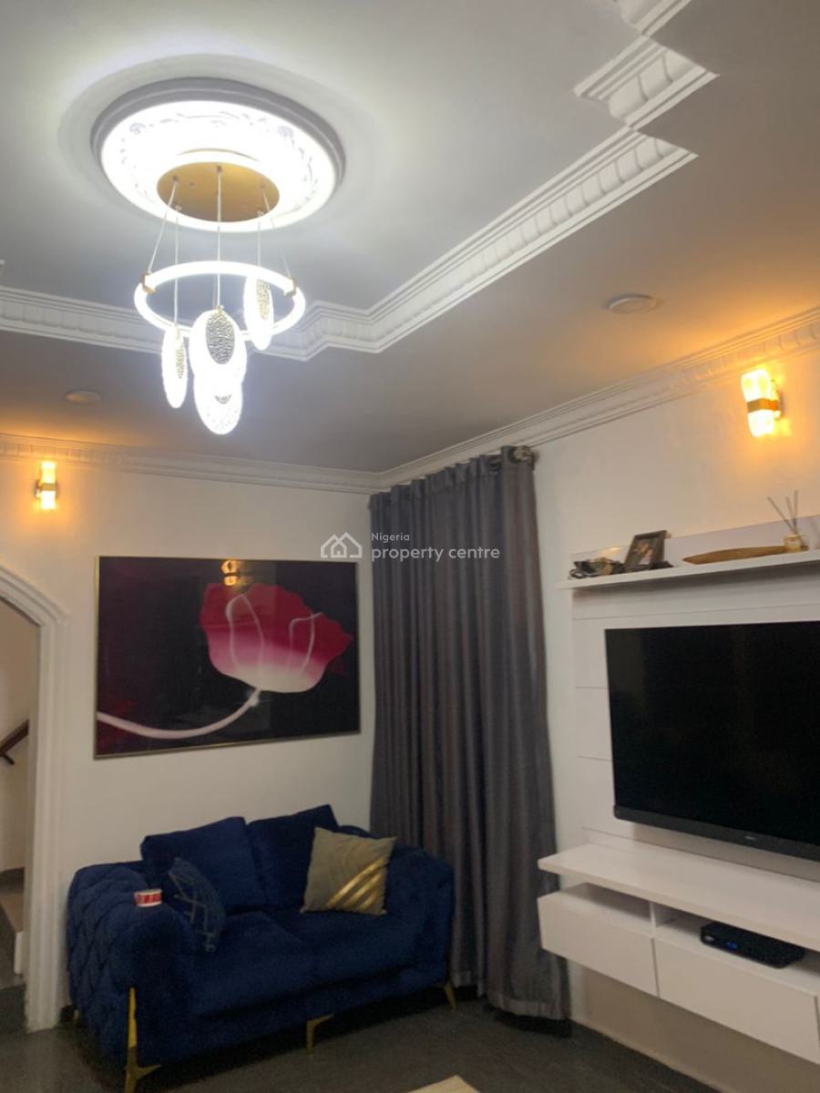 a Standard 4 Bedroom Semi Detached Duplex, Gra Phase 1, Magodo, Lagos, Detached Duplex for Rent