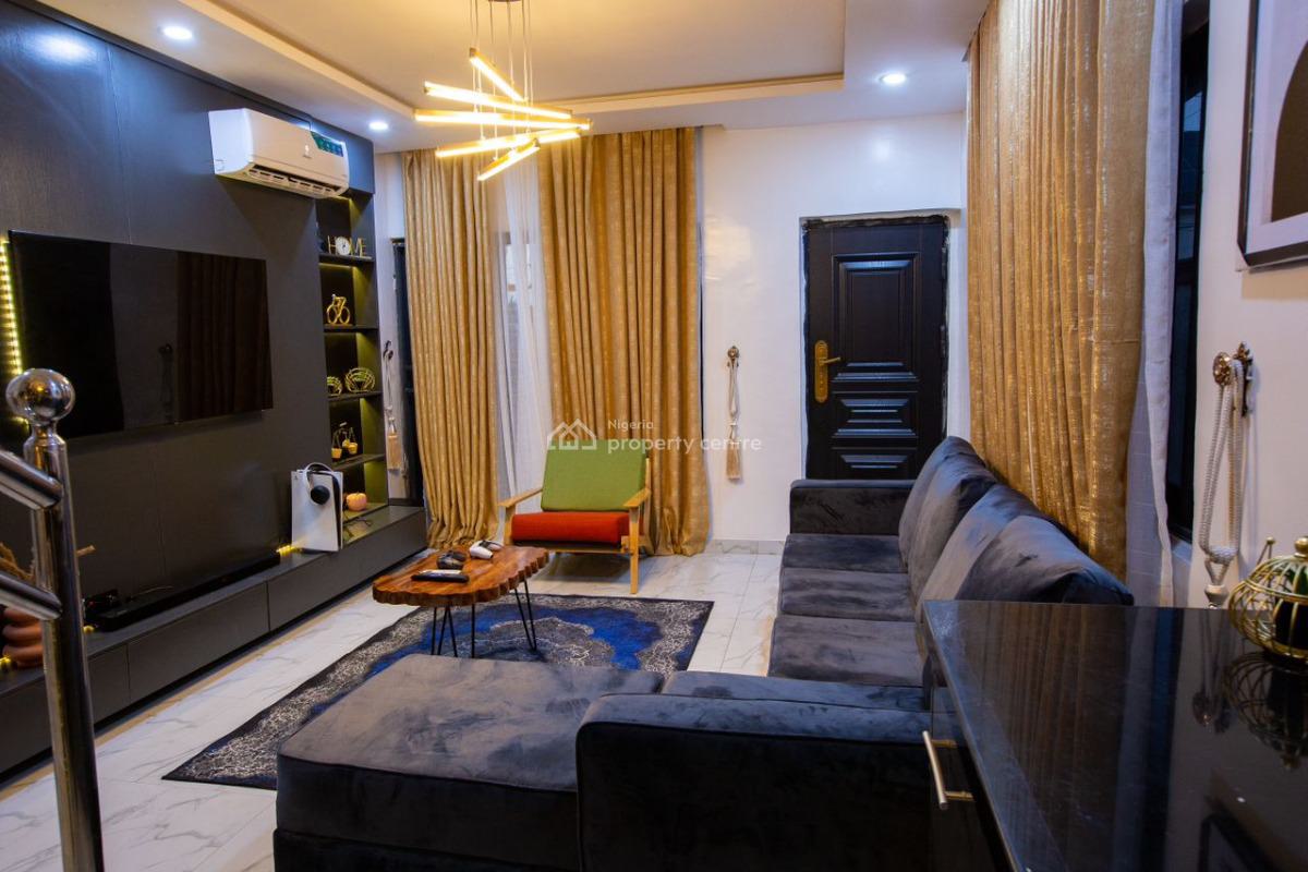 One Bedroom Semi- Detached Duplex, Ogudu, Lagos, Semi-detached Duplex Short Let
