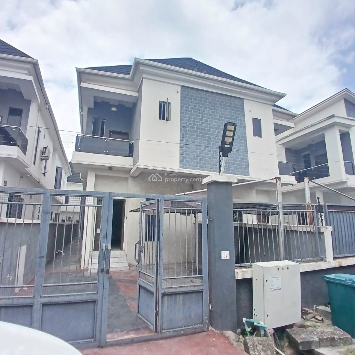 The Most Affordable 4 Bedroom Semi-detached Duplex with Bq, Chevron Toll Gate, Just By The Roundabout, Orchid, Lekki, Lagos, Semi-detached Duplex for Sale