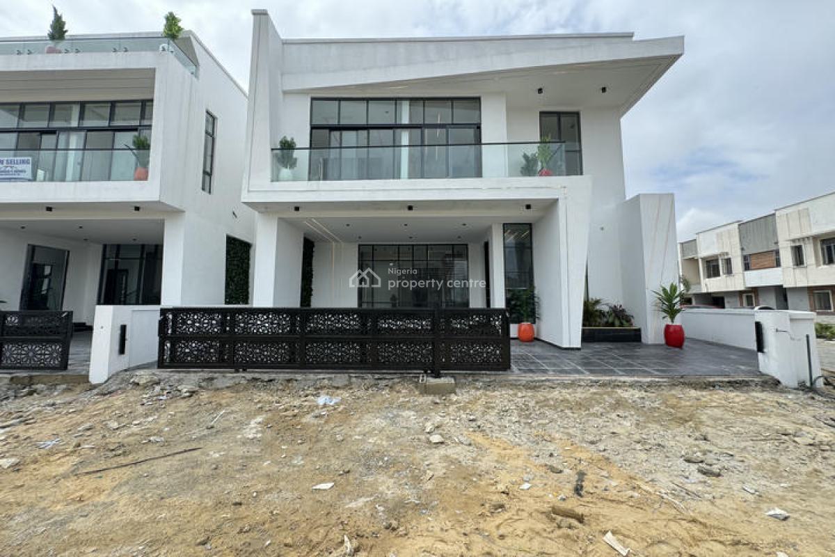 Stunning 5 Bedroom Detached House with Swimming Pool and Bq, Chevron, Lekki, Lagos, Detached Duplex for Sale
