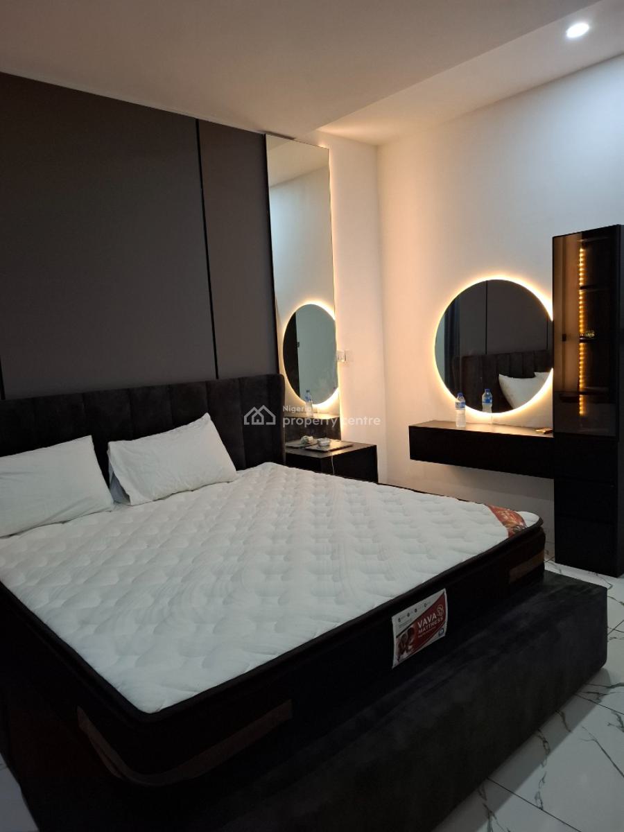Standard and Serviced Two Bedroom Apartment in a Serene Estate, Guzape District, Abuja, Flat / Apartment for Rent