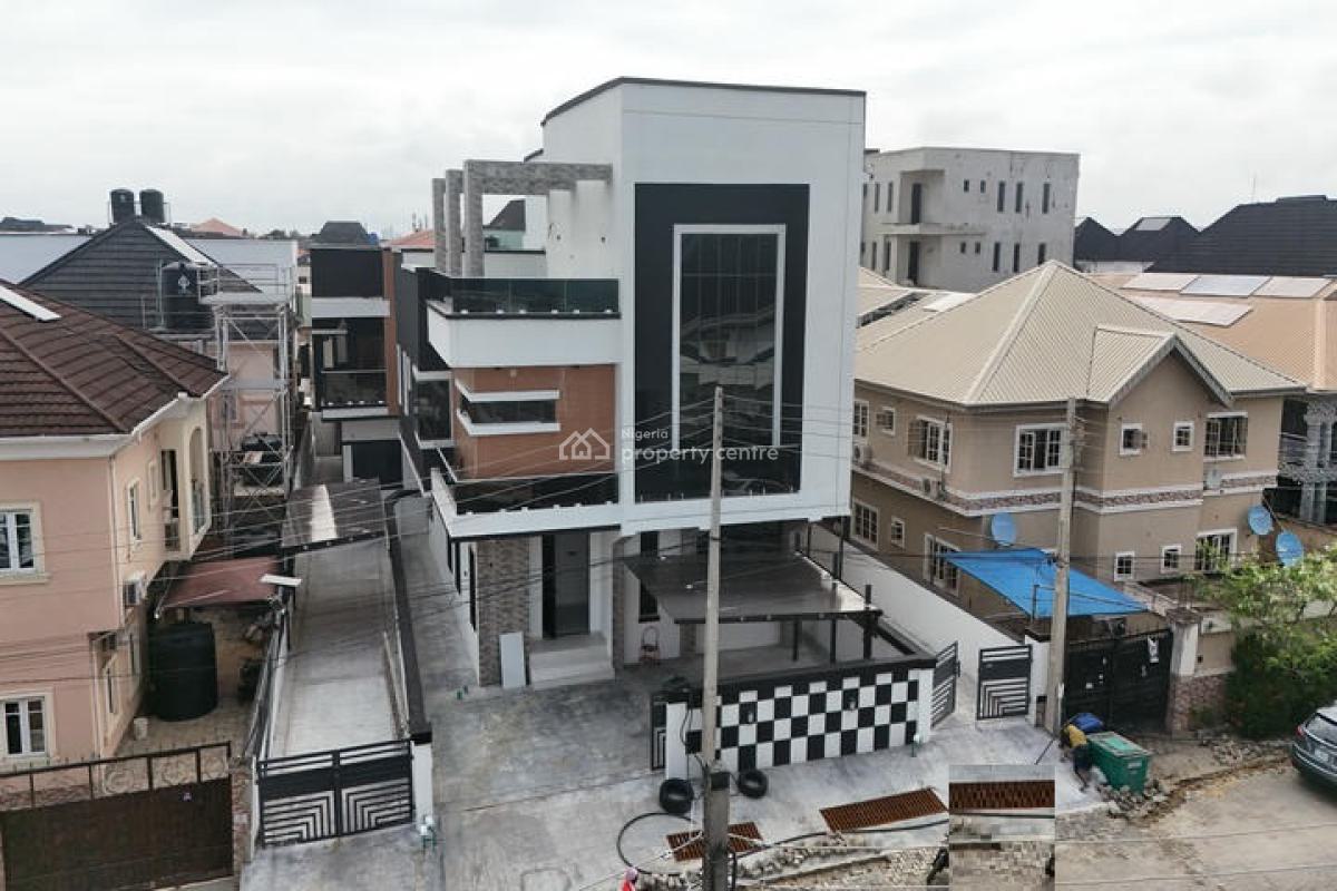 Astonishing 5 Bedroom Detached Duplex with Boys Quarters, Chevron, Ibeju Lekki, Lagos, Detached Duplex for Sale