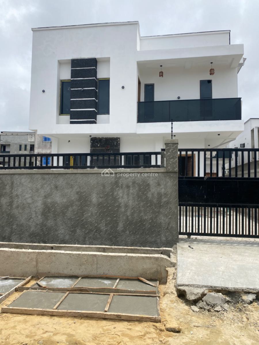 New 4 Bedrooms Detached House + Bq, Ologolo, Lekki, Lagos, Detached Duplex for Sale