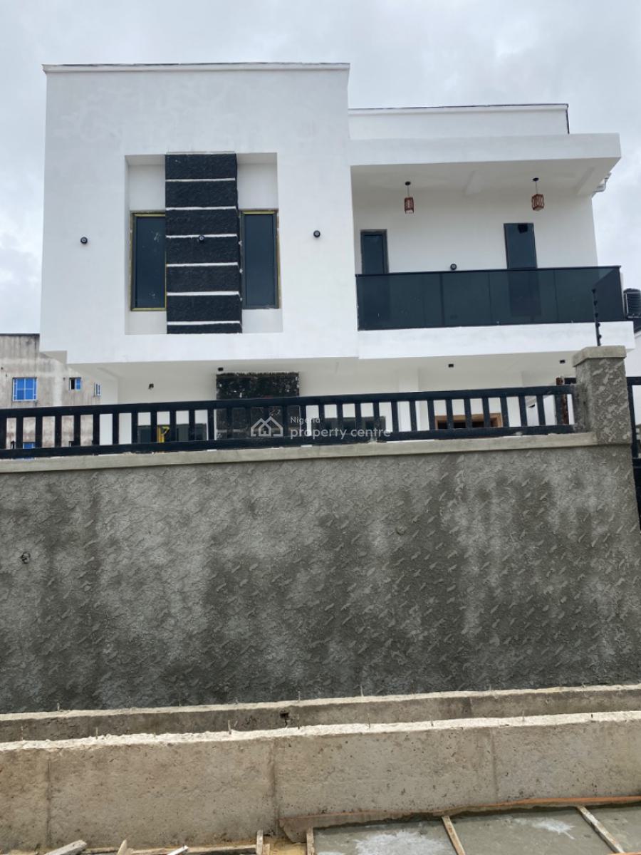 New 4 Bedrooms Detached House + Bq, Ologolo, Lekki, Lagos, Detached Duplex for Sale