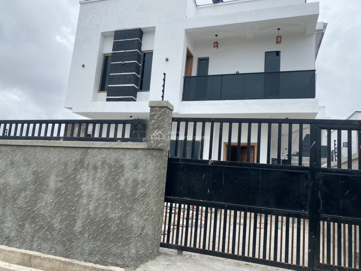 New 4 Bedrooms Detached House + Bq, Ologolo, Lekki, Lagos, Detached Duplex for Sale